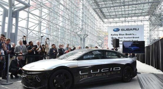 Saudi-backed Lucid in talks to partner with carmaker on electric vehicle tech