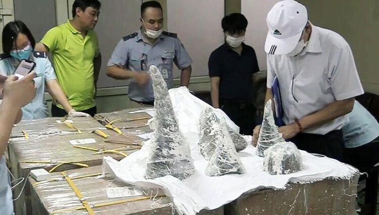 Vietnamese authorities seize illegal rhino horns from Abu Dhabi flight