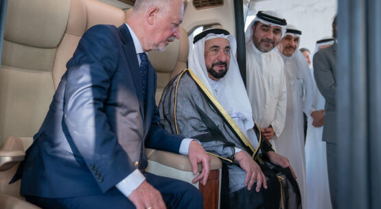 In pictures: Sharjah ruler inspects SkyWay project